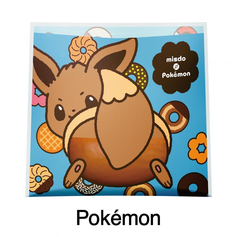 【ミスド×ポケモン】今年はイーブイもいるよ。ドーナツもグッズもたまらん可愛さ。