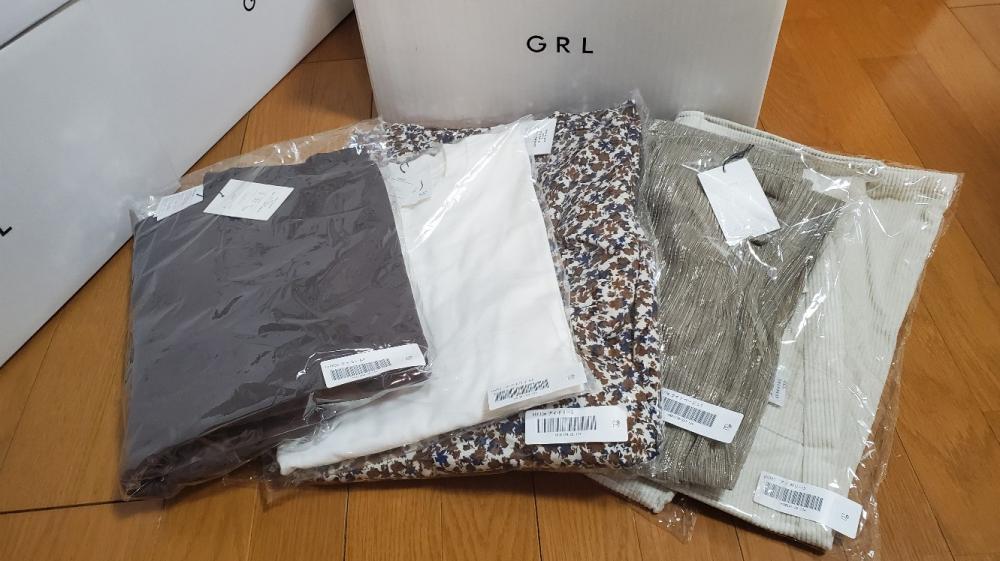 「GRL」の1999円福袋を5箱注文→全部開封!アタリ、ハズレ、ダブり...全部教えます。