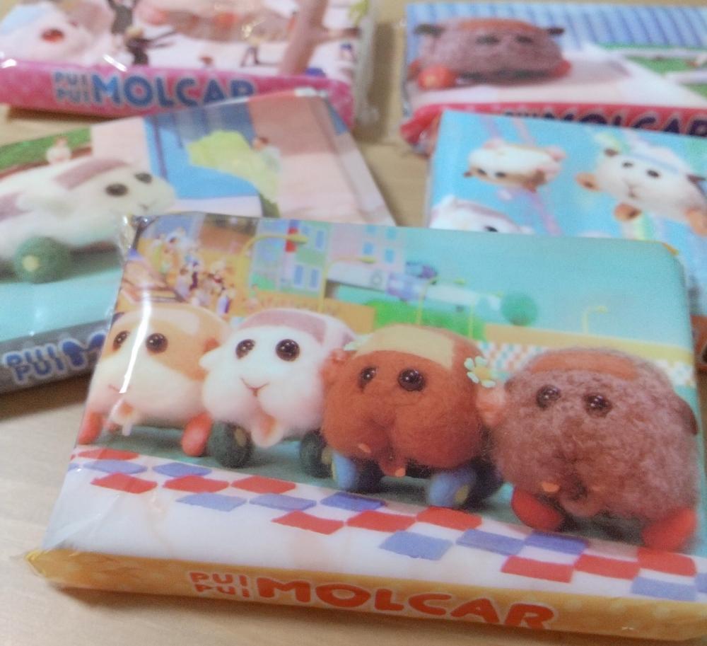 【モルカー】激カワの極み。セリアでポケットティッシュ発見!
