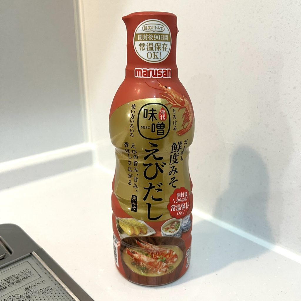 だし香る鮮度みそえびだし