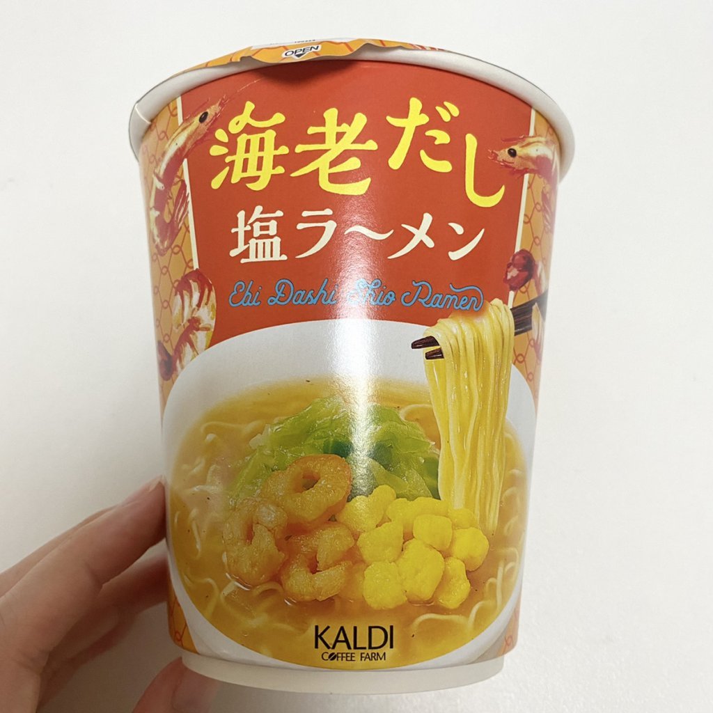 カルディ,海老だし塩ラーメン