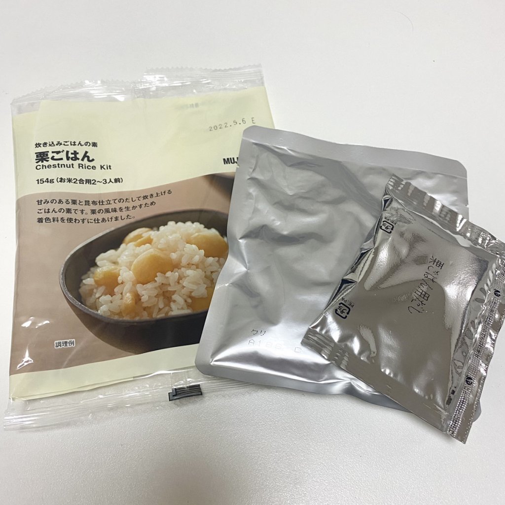 無印良品,炊き込みごはんの素 栗ごはん