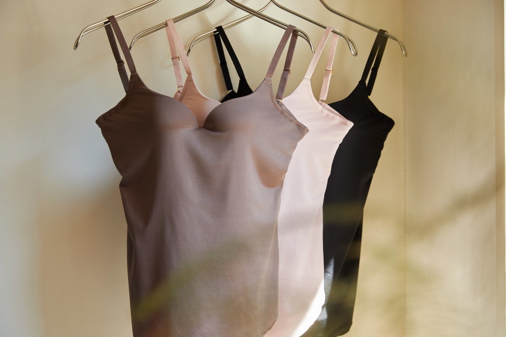 ESS by,Curving Line Bra Camisole