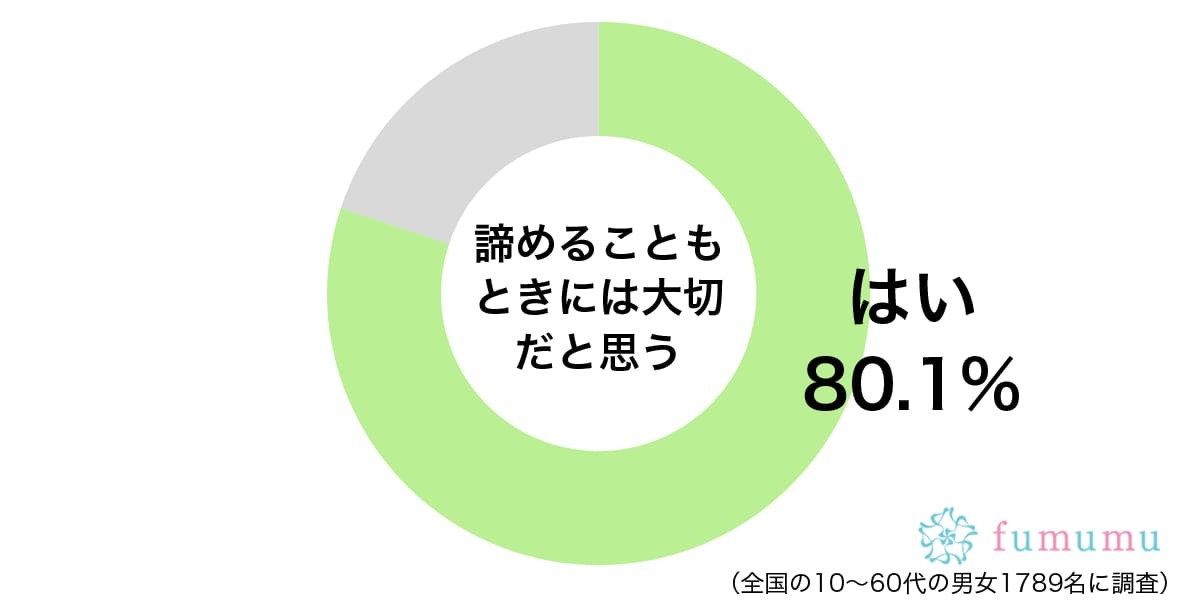 ときには引くことも大切！　女性が諦めてよかったと思った出来事