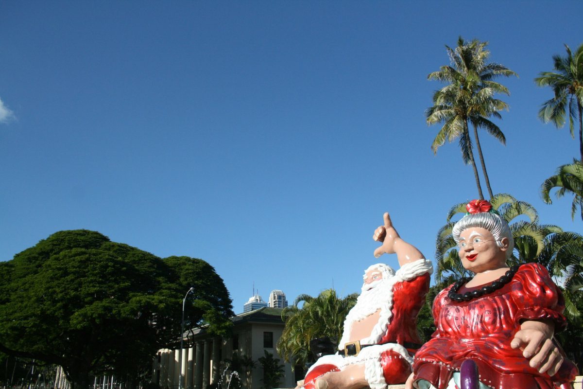 大切な人とクリスマスハワイ♡ワイキキでサンタに会う方法とジュエリーの選び方