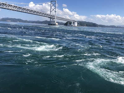 淡路島から出航！鳴門海峡の「渦潮」が目の前に！【うずしおクルーズ】1.jpg