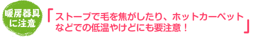 獣医師さんの健康講座 秋から冬に気をつけたいこと！