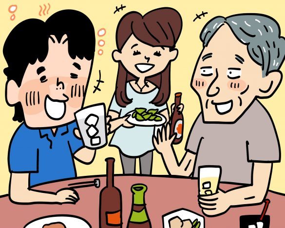 ギョ！酔っ払った夫が“まさかの場所”でオシッコ、実家に帰省中の珍事件