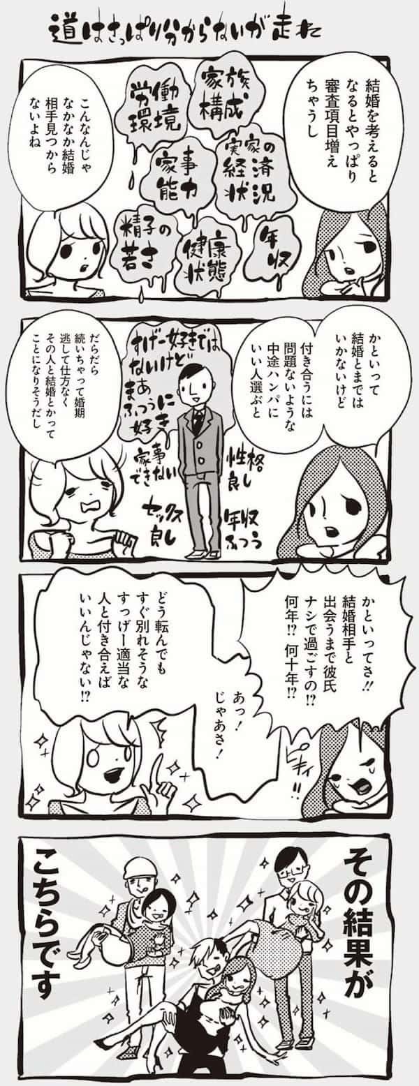 漫画『アラサーちゃん』名作集57「どーでもいい男と付き合う効用」／峰なゆか