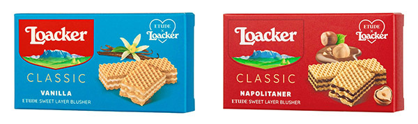 本物のウエハースのようなパッケージ！「Loackerコレクション」でスイーツメイクを