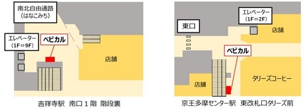 京王電鉄の吉祥寺駅・京王多摩センター駅にベビーカーのレンタルサービスが登場