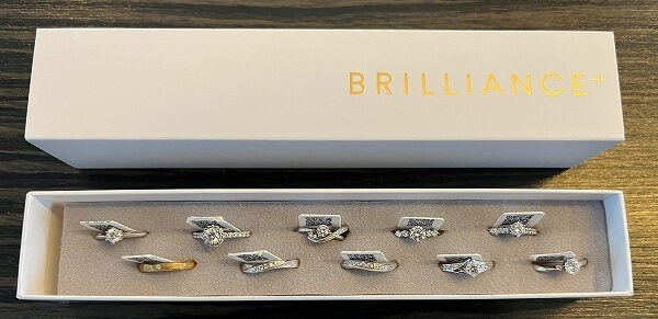 【評判】BRILLIANCE＋(ブリリアンスプラス）婚約指輪を家で！オンラインショールーム体験談