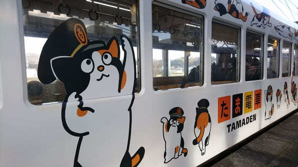 【和歌山電鐵・貴志川線】たま電車に乗って猫駅長たまに会いに行こう！