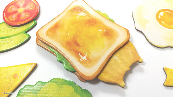Kickstarterにて先行販売！たべカワ系ボードゲーム『ハムのサンドイッチ屋さん』