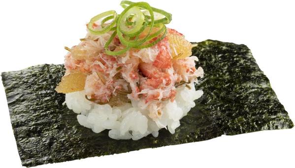 スシローで「かに」尽くし。今シーズンは今回限り、食べるならお早めに!!