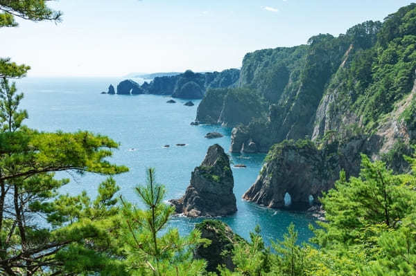 【岩手・田野畑】北山崎の絶景を陸から海から！地元グルメも堪能