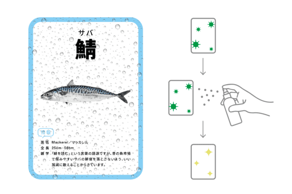 水の中でも遊べる！魚のきらめきやテクスチャを再現した「さかなかるた」が先行販売中