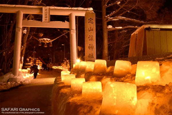 【札幌・定山渓】冬の温泉街を彩る「雪灯路（ゆきとうろ）」で幻想的な夜を！1.jpg