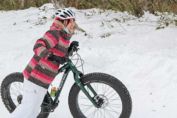 【体験記事】新感覚！？那須の雪山でスノーサイクリングをしてみた！