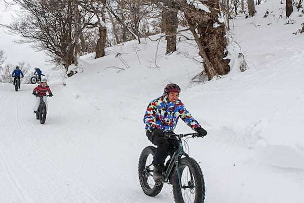 【体験記事】新感覚！？那須の雪山でスノーサイクリングをしてみた！