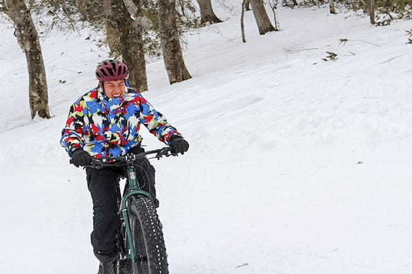 【体験記事】新感覚！？那須の雪山でスノーサイクリングをしてみた！