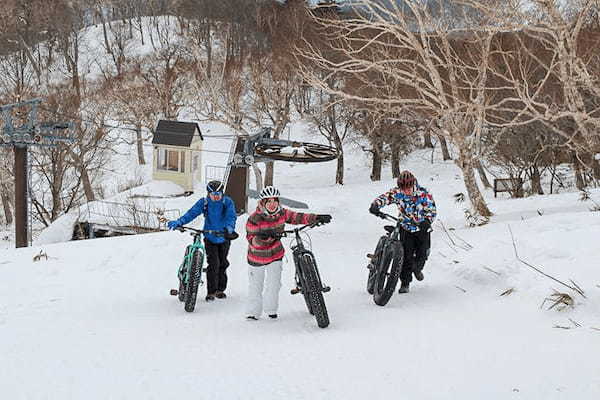 【体験記事】新感覚！？那須の雪山でスノーサイクリングをしてみた！