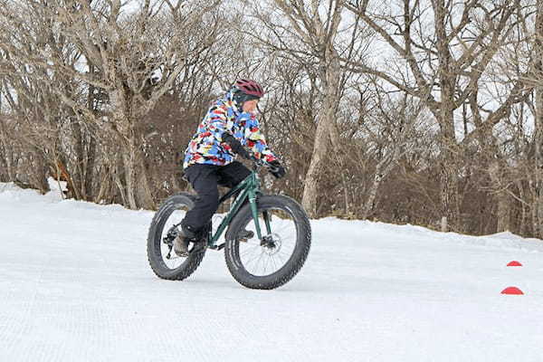 【体験記事】新感覚！？那須の雪山でスノーサイクリングをしてみた！