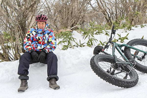 【体験記事】新感覚！？那須の雪山でスノーサイクリングをしてみた！