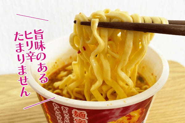 “ヒリ辛”風味がクセになる！　「麺神」シリーズに食べ応えMAXの新味が登場