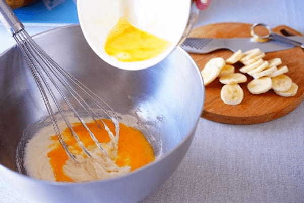米粉のホットケーキミックスでできる！簡単バナナ＆ヨーグルトの腸活マフィン