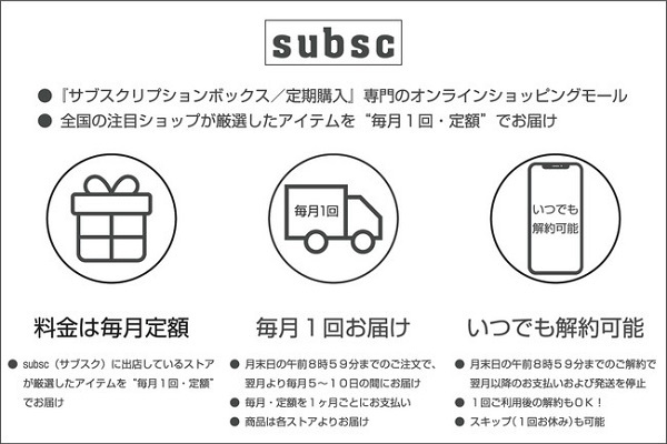 毎月のお楽しみ！焼き菓子店「Bake Shop Fuu」が「subsc」にオープン！