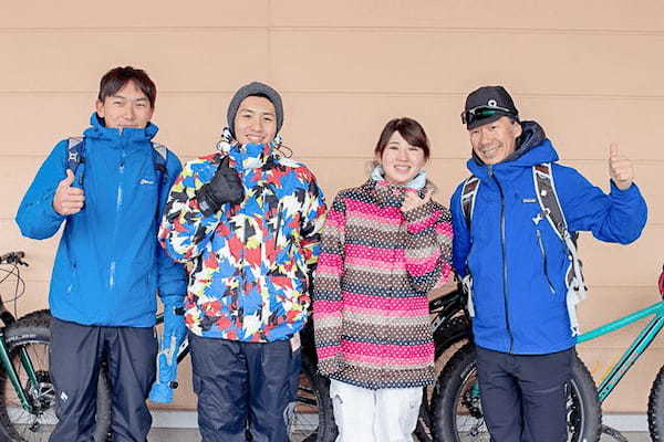 【体験記事】新感覚！？那須の雪山でスノーサイクリングをしてみた！