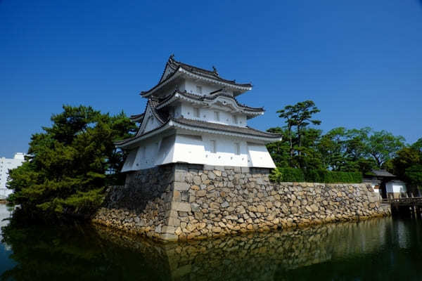 お城が見えます波の上！日本三大水城のひとつ【香川】高松城