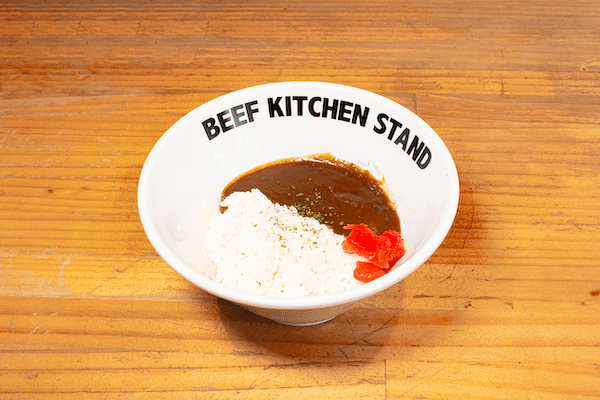 ビーフキッチンスタンドのミニ丼シリーズに、凪ラーメン監修の“煮干しラーメン”が登場