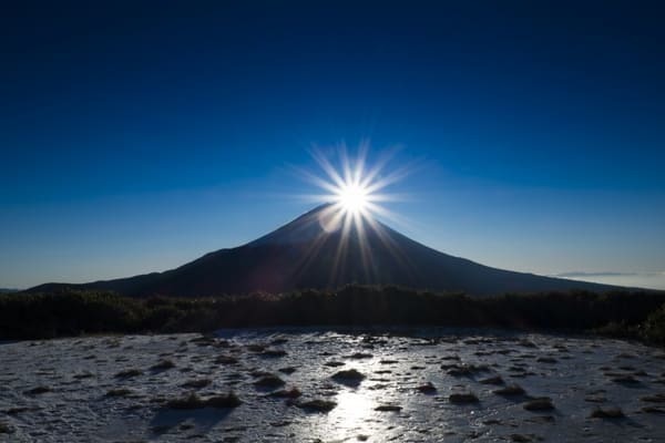 【山梨】富士五湖の本栖湖へ千円札の富士山を観に行こう！