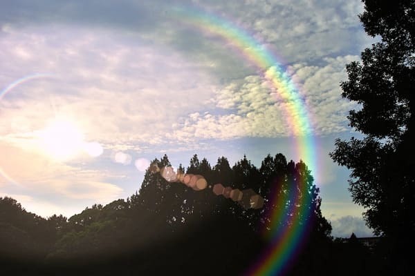 ハロ現象のスピリチュアルな意味とは？太陽と月と虹が魅せる天の奇跡