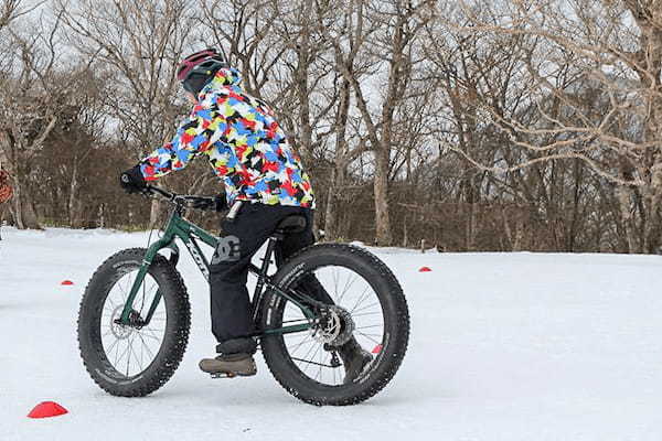 【体験記事】新感覚！？那須の雪山でスノーサイクリングをしてみた！