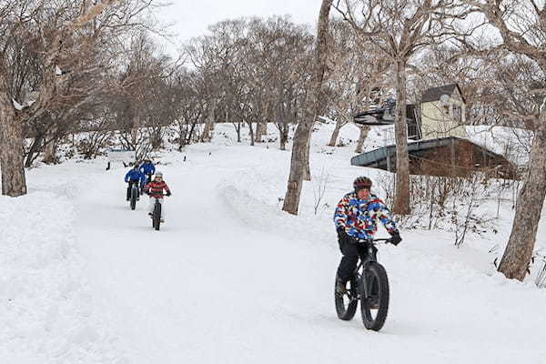 【体験記事】新感覚！？那須の雪山でスノーサイクリングをしてみた！