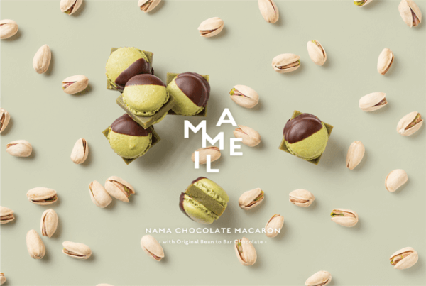 「MAMEIL NAMA CHOCOLATE MACARON」より新作のピスタチオが登場