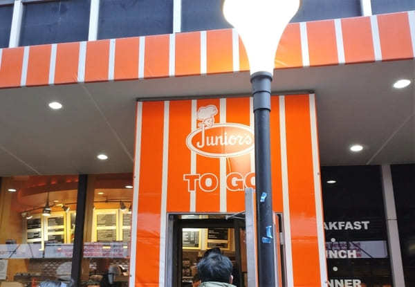 【ニューヨーク】絶対食べたい！「junior's（ジュニアズ）」の名物チーズケーキ