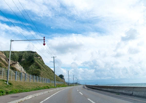 【道南】海岸線の追分ソーランラインを走り景色を楽しもう！