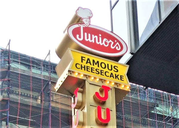 【ニューヨーク】絶対食べたい！「junior's（ジュニアズ）」の名物チーズケーキ