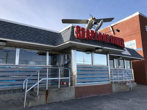 【アメリカ・ロードアイランド州】プロビデンスのアメリカンダイナー「Seaplane Diner」