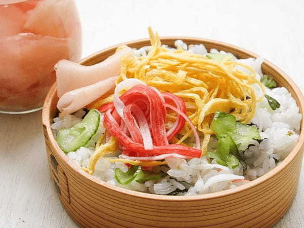 新生姜の甘酢漬け（ガリ）さえ作っておけば、お寿司も一瞬！10分で完成！簡単混ぜ寿司