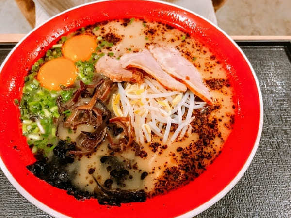 熊本ラーメンなら「黒亭」がお勧め！卵黄がのった玉子入ラーメンは絶品！