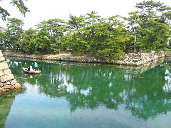 お城が見えます波の上！日本三大水城のひとつ【香川】高松城