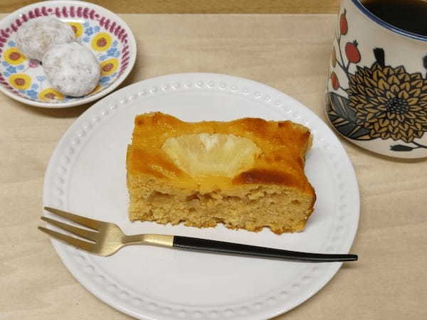 ダイエット中でも甘いものが食べた～い！大豆粉で作る　高たんぱくパイナップルケーキ