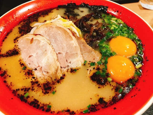 熊本ラーメンなら「黒亭」がお勧め！卵黄がのった玉子入ラーメンは絶品！