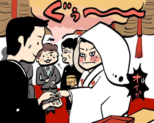 結婚式で、自分の親族が失態…！クスクス笑いが起きて赤面した話