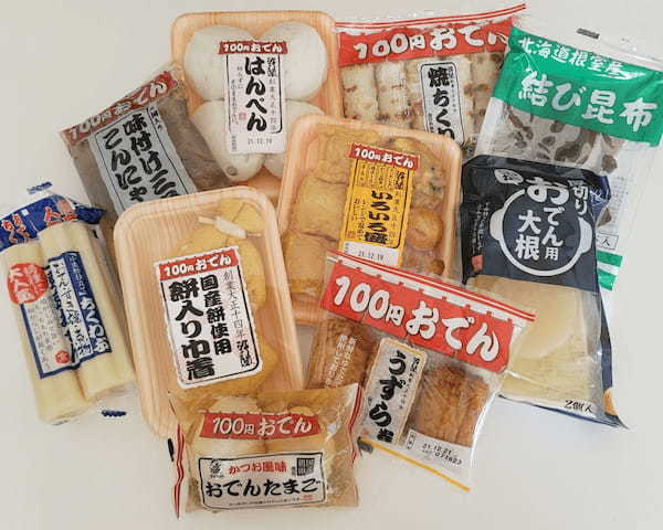 ローソンストア100の「100円おでん種」が親切。簡単でおいしい3つの秘密